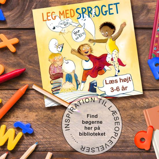 Leg med sproget, læs højt 3-6 år