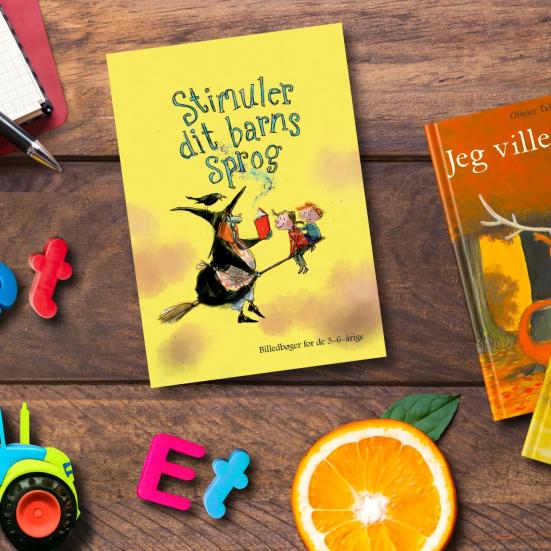 Stimuler dit barns sprog: Billedbøger for 3-6 årige