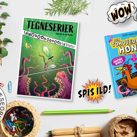 Tegneserier for de 8-12 årige