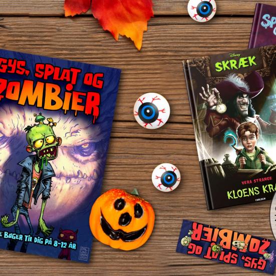 Gys, splat og Zombie - inspiration til læsning for 8-12 år