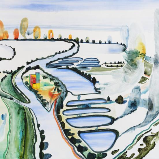 John Kørner: Water is taken from the river, 2024