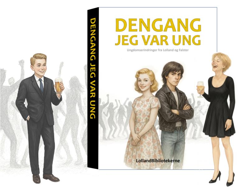 Dengang jeg var ung - forside af bogen