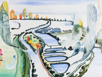 John Kørner: Water is taken from the river, 2024