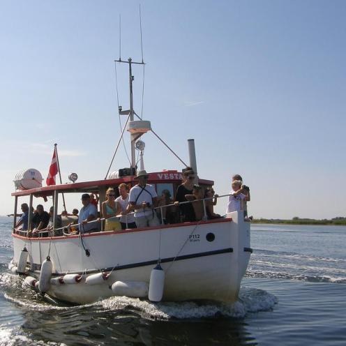 Postbåden Vests på Nakskov Fjord