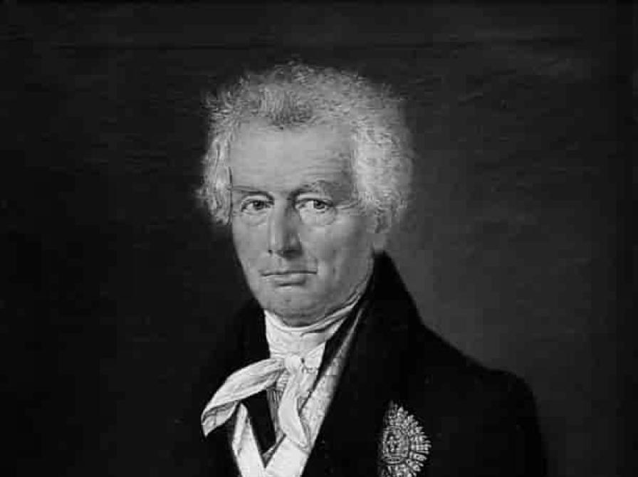 Christian Ditlev Frederik Reventlow portrætmaleri