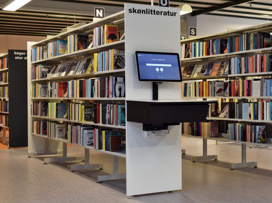 Reoler på Nakskov Bibliotek