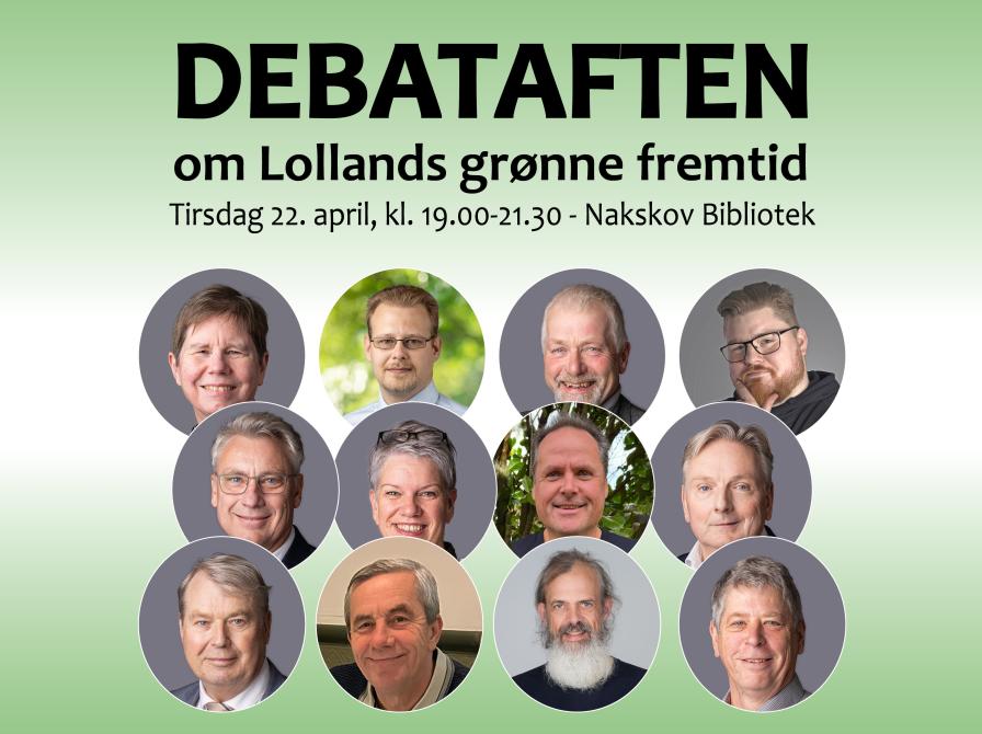 Debataften om Lollands grønne fremtid